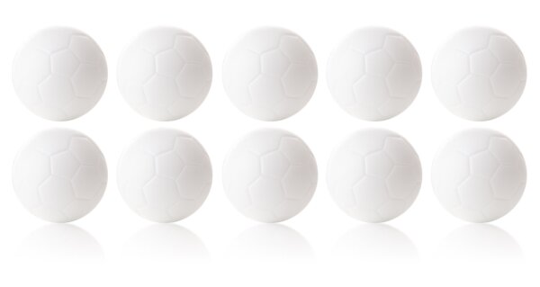 Robertson Kickerbälle Tischkicker Bälle Winspeed 24g - 10er Set weiß