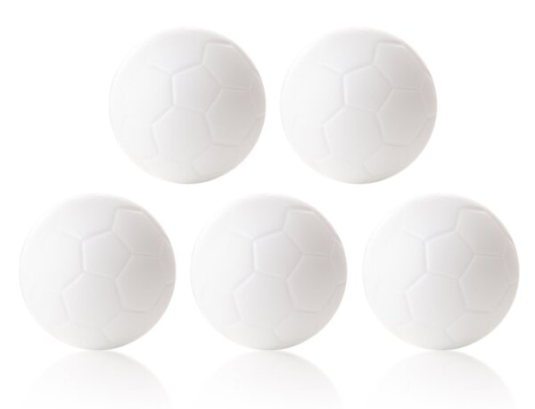 Robertson Kickerbälle Tischkicker Bälle Winspeed 24g - 5er Set weiß