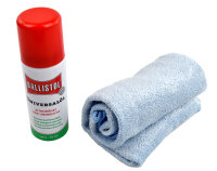 Ballistol Gleitspray für Kickerstangen inkl. Mikrofasertuch 50ml