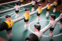 Kicker Kickertisch Profi Soccer Deluxe, 140 x 74 cm groß, 82 kg